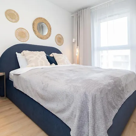 Appartamento Glow Apartments, Letnica - Bursztynowa Zatoka&przystan Letnica