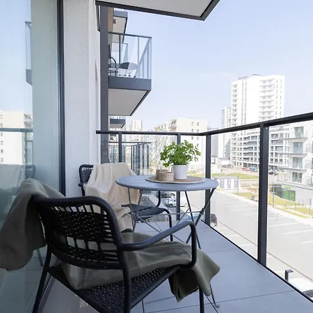 Appartamento Glow Apartments, Letnica - Bursztynowa Zatoka&przystan Letnica *
