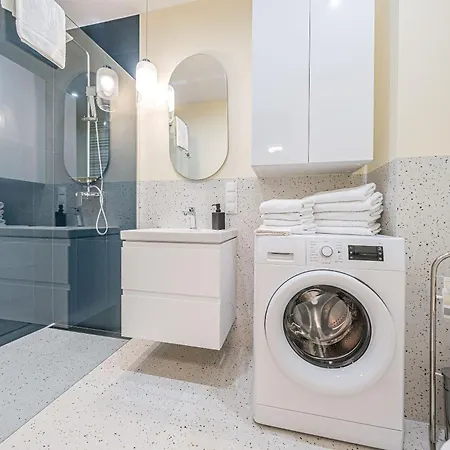 Appartamento Glow Apartments, Letnica - Bursztynowa Zatoka&przystan Letnica