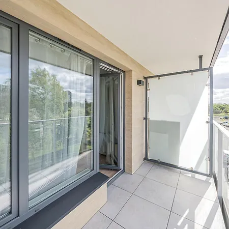 Appartamento Glow Apartments, Letnica - Bursztynowa Zatoka&przystan Letnica