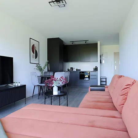 Appartamento Glow Apartments, Letnica - Bursztynowa Zatoka&przystan Letnica Danzica