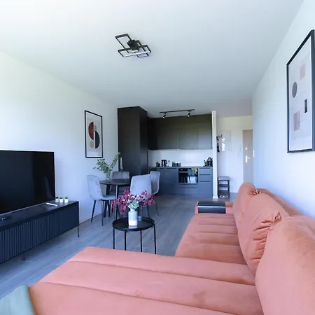 Διαμέρισμα Glow Apartments, Letnica - Bursztynowa Zatoka&przystan Letnica