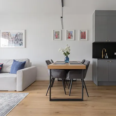 Appartamento Glow Apartments, Letnica - Bursztynowa Zatoka&przystan Letnica *