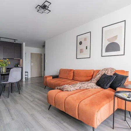 Appartamento Glow Apartments, Letnica - Bursztynowa Zatoka&przystan Letnica Danzica