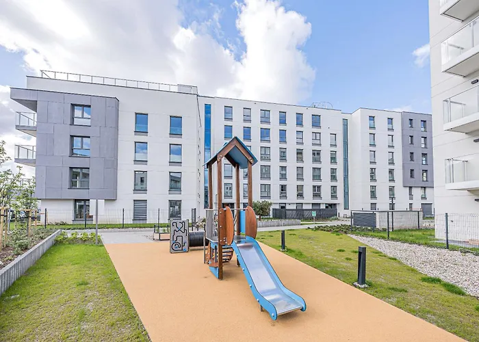 شقة Glow Apartments, Letnica - Bursztynowa Zatoka&przystan Letnica