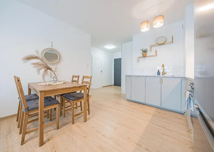 Apartament Glow Apartments, Letnica - Bursztynowa Zatoka&przystań Letnica