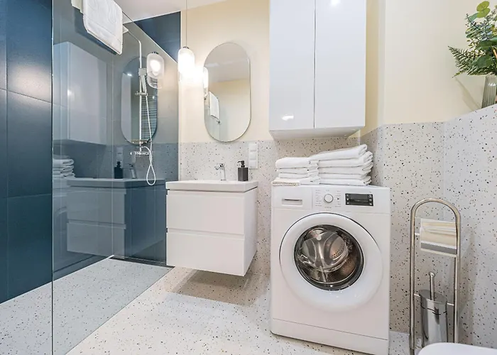 Apartament Glow Apartments, Letnica - Bursztynowa Zatoka&przystań Letnica