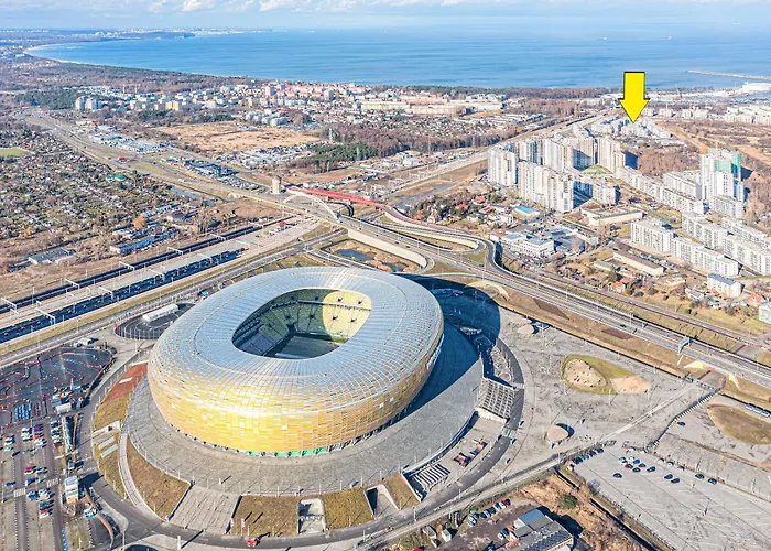 شقة Glow Apartments, Letnica - Bursztynowa Zatoka&przystan Letnica غدانسك