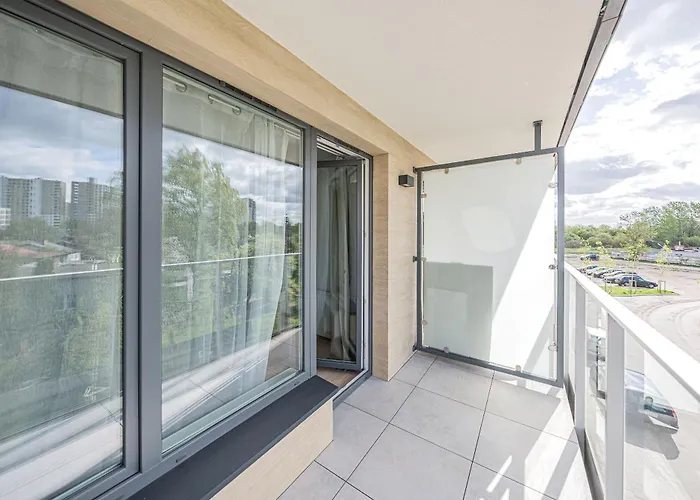 شقة Glow Apartments, Letnica - Bursztynowa Zatoka&przystan Letnica