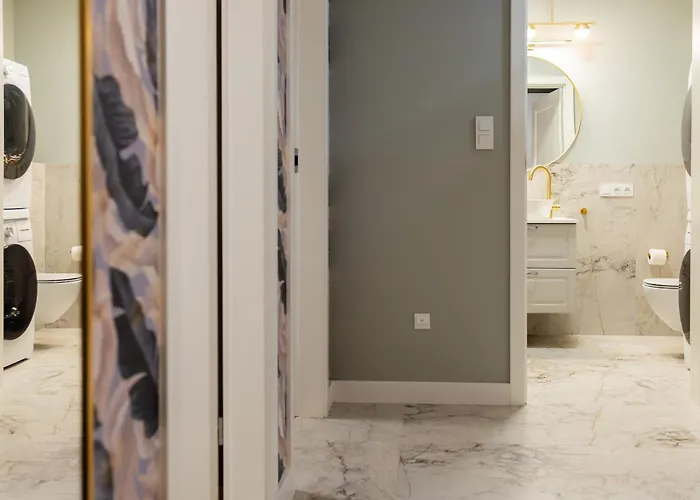 شقة Glow Apartments, Letnica - Bursztynowa Zatoka&przystan Letnica غدانسك