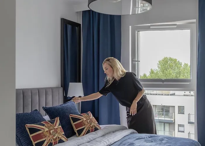 Glow Apartments, Letnica - Bursztynowa Zatoka&przystan Letnica شقة *