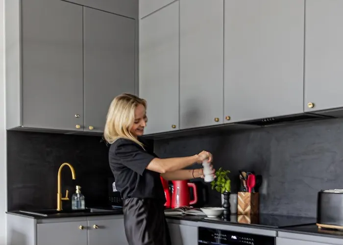 Apartament Glow Apartments, Letnica - Bursztynowa Zatoka&przystań Letnica