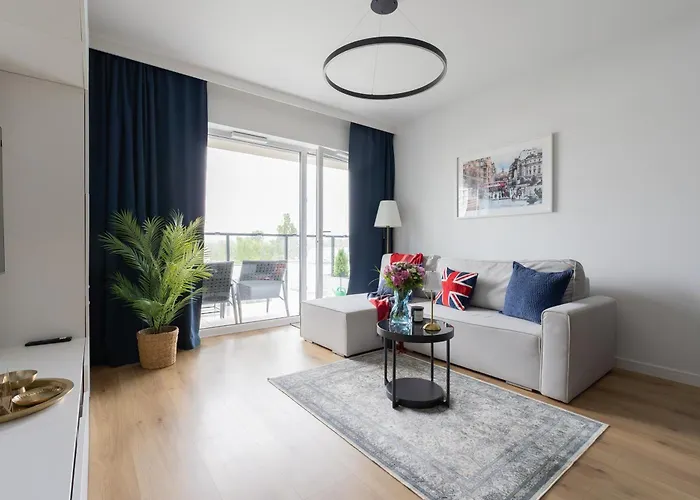 Glow Apartments, Letnica - Bursztynowa Zatoka&przystan Letnica شقة *