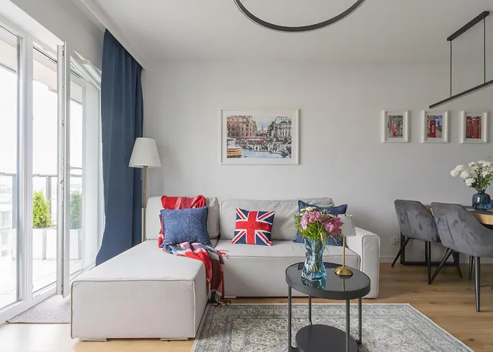 Glow Apartments, Letnica - Bursztynowa Zatoka&przystan Letnica شقة *