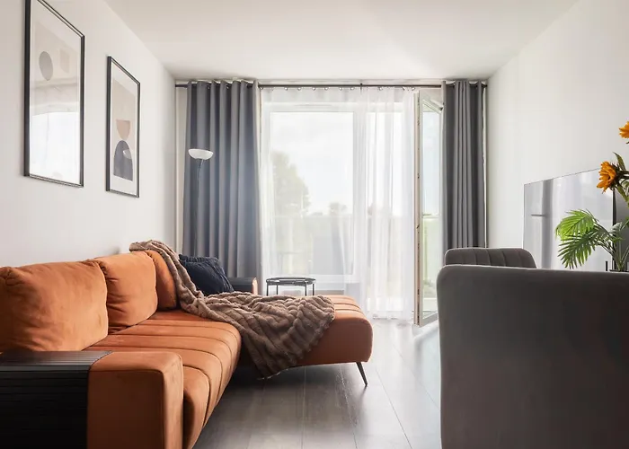 Glow Apartments, Letnica - Bursztynowa Zatoka&przystan Letnica شقة