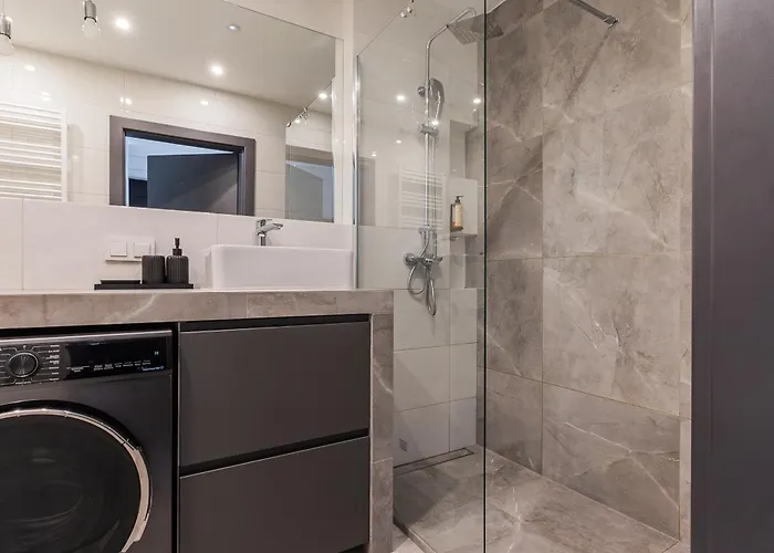 شقة Glow Apartments, Letnica - Bursztynowa Zatoka&przystan Letnica