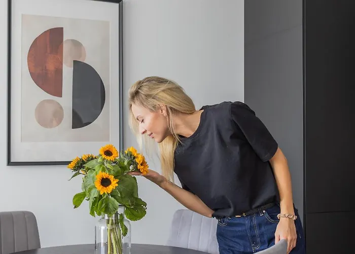 شقة Glow Apartments, Letnica - Bursztynowa Zatoka&przystan Letnica