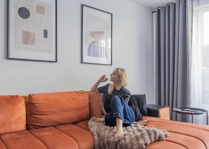 Apartament Glow Apartments, Letnica - Bursztynowa Zatoka&przystań Letnica Gdańsk