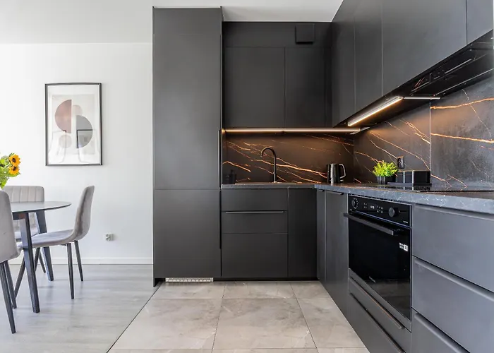 شقة Glow Apartments, Letnica - Bursztynowa Zatoka&przystan Letnica