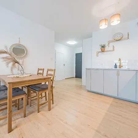 アパート Glow Apartments, Letnica - Bursztynowa Zatoka&przystan Letnica