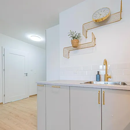 アパート Glow Apartments, Letnica - Bursztynowa Zatoka&przystan Letnica