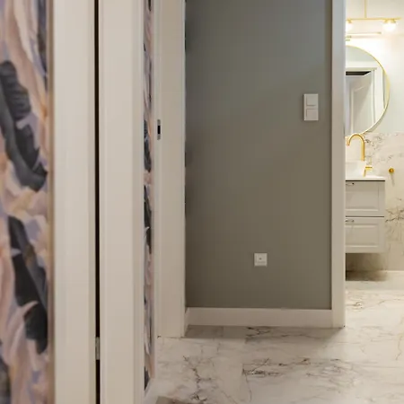 アパート Glow Apartments, Letnica - Bursztynowa Zatoka&przystan Letnica グダニスク