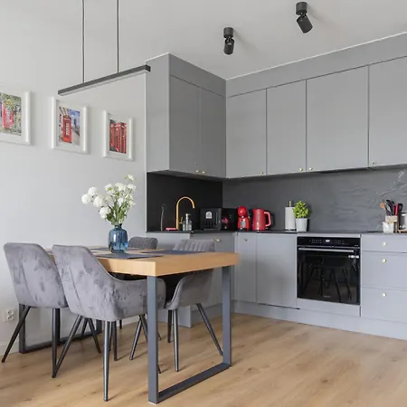 アパート Glow Apartments, Letnica - Bursztynowa Zatoka&przystan Letnica