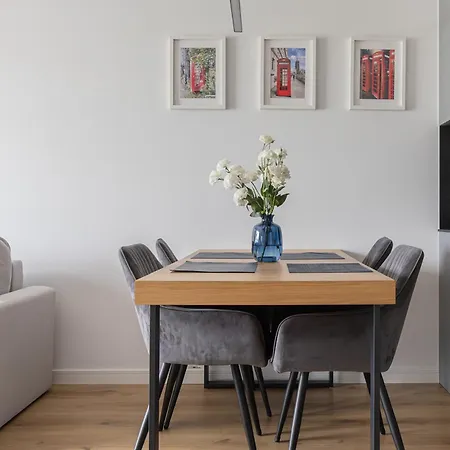 Glow Apartments, Letnica - Bursztynowa Zatoka&przystan Letnica * グダニスク