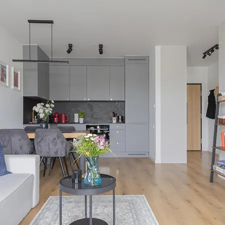 Glow Apartments, Letnica - Bursztynowa Zatoka&przystan Letnica * グダニスク